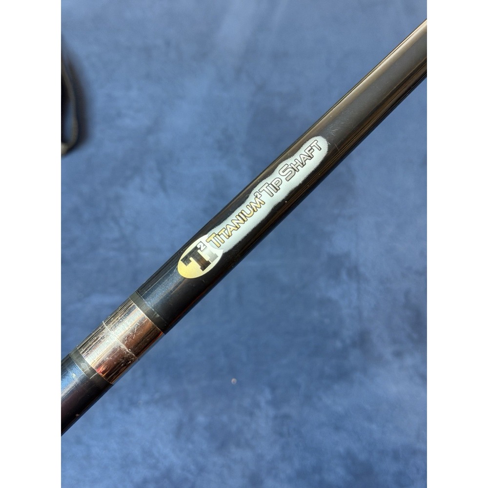 Sportcraft 21oz Pool Cue Stick Titanium Tip Shaft 58 Inch Two Piece with Case